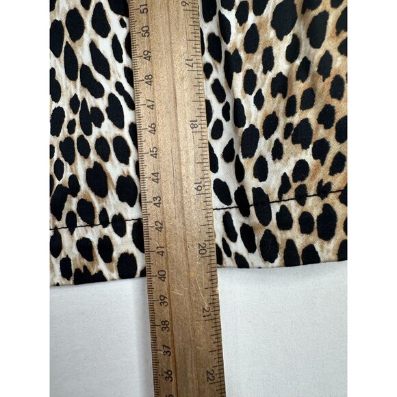 White House Black Market Animal Print Short Skirt size 4 - Picture 6 of 6